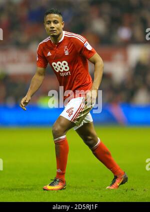 Michael Mancienne aus Nottingham Forest Stockfoto