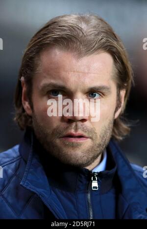 MK Dons Manager Robbie Neilson Stockfoto