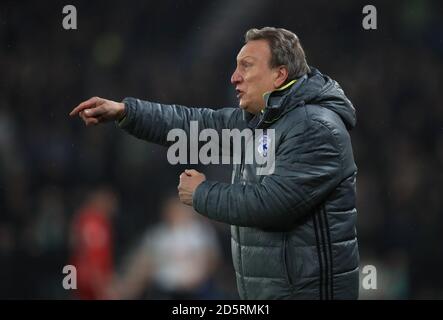 Cardiff City Manager Neil Warnock Stockfoto