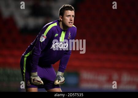 Bradford City Torwart Colin Doyle Stockfoto