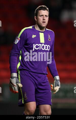 Bradford City Torwart Colin Doyle Stockfoto