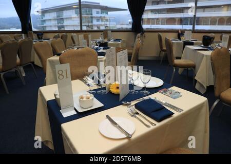 Ein allgemeiner Blick auf das Festival Restaurant angelegt St. Patrick's Donnerstag Stockfoto