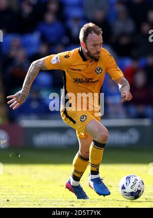 Sean Rigg, Newport County Stockfoto