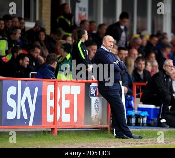 Accrington Stanley Manager John Coleman Stockfoto