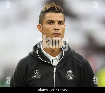 Von Real Madrid Cristiano Ronaldo Stockfoto