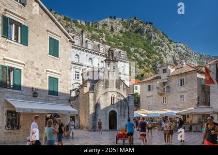 St. Lukes Kirche in Kotor, Montenegro Stockfoto