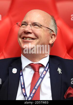 English Football League Chief Executive Shaun Harvey vor der Übereinstimmung Stockfoto