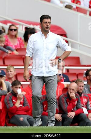 Benfica Manager Rui Vitoria Stockfoto