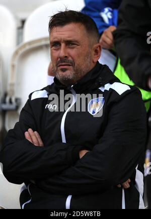 Steve Ball, Colchester United Assistant Manager Stockfoto