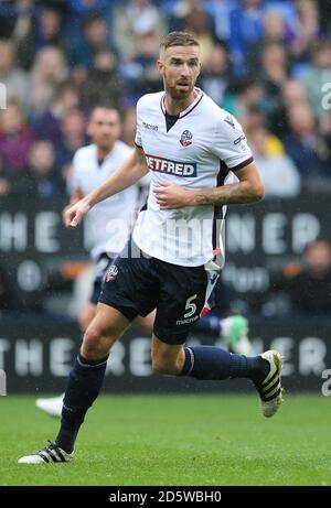 Bolton Wanderers" Marke Beevers Stockfoto