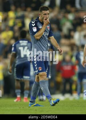 Lee Novak von Charlton Athletic Stockfoto