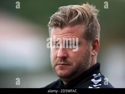 Charlton Athletic Manager Karl Robinson Stockfoto