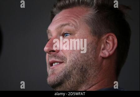 Charlton Athletic Manager Karl Robinson Stockfoto