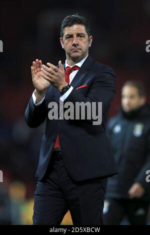 Benfica amanger Benfica Manager Rui Vitoria Stockfoto
