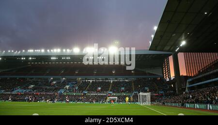 Ein allgemeiner Blick auf das Spiel zwischen Aston Villa und Sheffield Mittwoch während ihrer Sky Bet Championship Spiel in Villa Parken Stockfoto