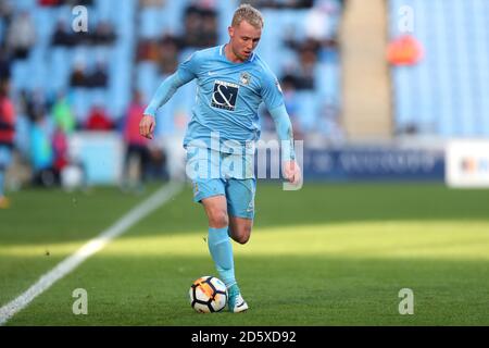 Coventry Citys Jack Grimmer beim Emirates FA Cup First Round Spiel in der Ricoh Arena, Coventry Stockfoto