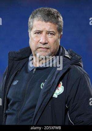 Panama Manager Hernan Dario Gomez Stockfoto