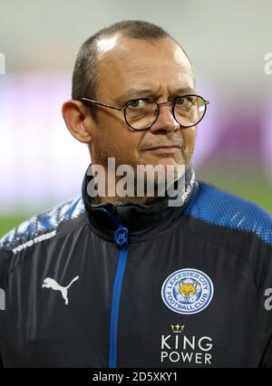 Leicester City Assistant Manager Pascal Plancque Stockfoto