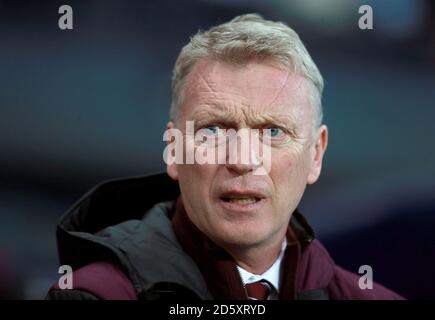 West Ham United Manager David Moyes Stockfoto