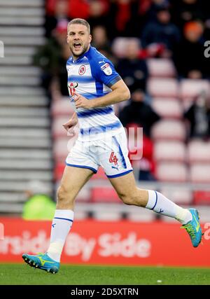 Reading's Joey van den Berg Stockfoto