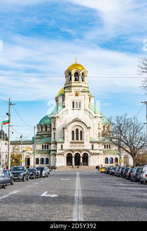 Alexander-Newski-Kathedrale, Sofia, Bulgarien Stockfoto