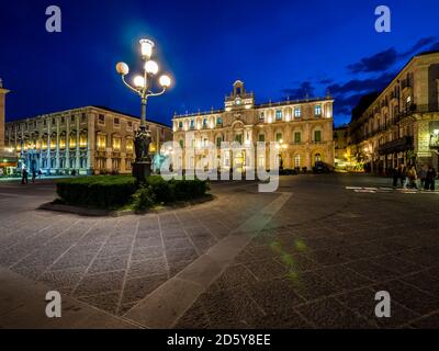 Sizilien, Catania, Universität Catania, Universita Degli Studi Di Catania Stockfoto