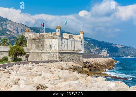 Frankreich, Cote d'Azur, Menton, Bastion Jean Cocteau Museum Stockfoto