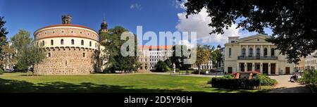 Deutschland, Sachsen, Görlitz, Demianiplatz Stockfoto