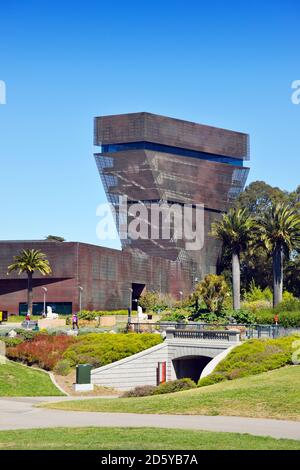 USA, Kalifornien, San Francisco, de Young Museum im Golden Gate Park Stockfoto