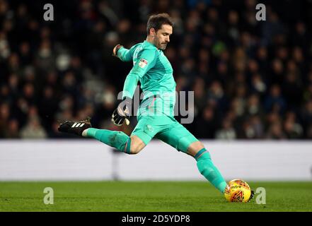 Derby County Torhüter Scott Carson Stockfoto