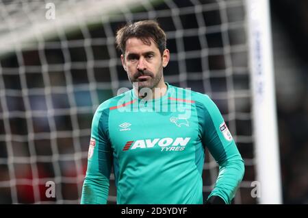 Derby County Torhüter Scott Carson Stockfoto