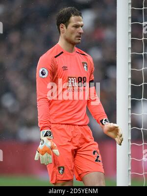 AFC Bournemouth Torwart Asmir Begovic Stockfoto