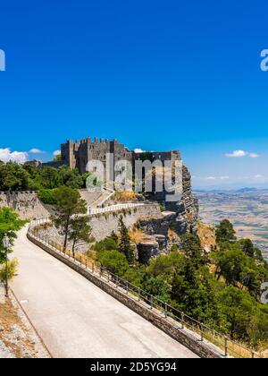 Italien, Sizilien, Provinz Trapani, Erice, Stockfoto