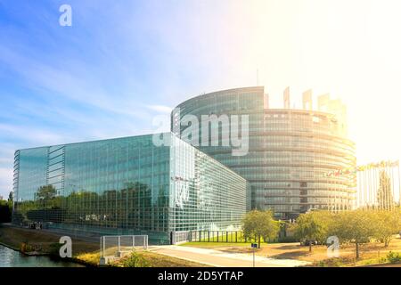 Frankreich, Elsass, Straßburg, Parlamentsgebäude Stockfoto