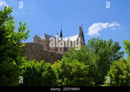 Spanien, Kastilien und Leon, Provinz Leon, Astorga, Bischofspalast Stockfoto