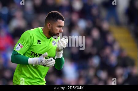 Millwall Torhüter Jordan Bogenschütze Stockfoto