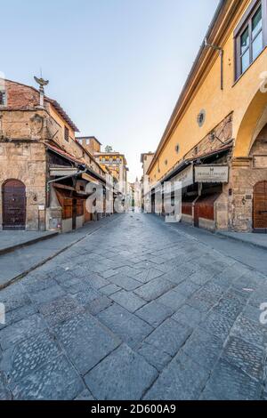 Italien, Toskana, Florenz, Altstadt, Gasse Stockfoto