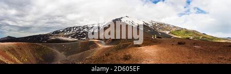 Italien, Sizilien, Ätna Stockfoto