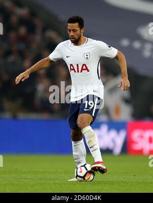 Tottenham Hotspur's Mousa Dembele in Aktion Stockfoto