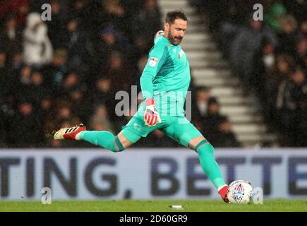 Derby County Torhüter Scott Carson Stockfoto