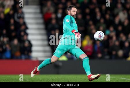 Derby County Torhüter Scott Carson Stockfoto