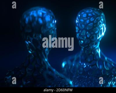 Technologie Für Künstliche Intelligenz Stockfoto