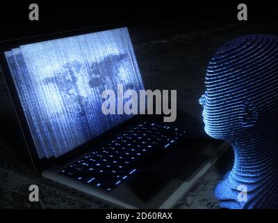 Technologie Für Künstliche Intelligenz Stockfoto