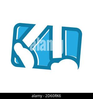 Zum nächsten Schritt Symbol Fuß Stepping Walking Logo Vektor Konzeptvorlage Stock Vektor