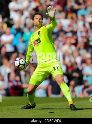 AFC Bournemouth Torwart Asmir Begovic Stockfoto