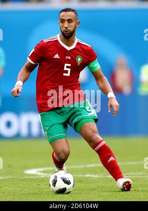 Marokkos Medhi Benatia Stockfoto