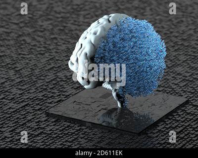 Technologie Für Künstliche Intelligenz Stockfoto