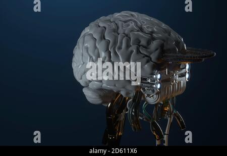 Technologie Für Künstliche Intelligenz Stockfoto