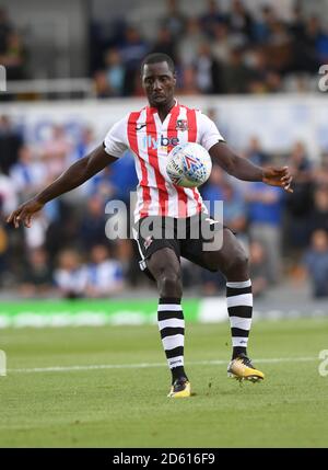 Jonathan Forte von Exeter City Stockfoto