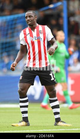 Jonathan Forte von Exeter City Stockfoto